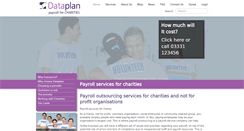 Desktop Screenshot of dataplancharity.co.uk